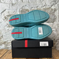Prada Americas Cup Turquoise Rubber Sneaker Sz 6.5 (39)