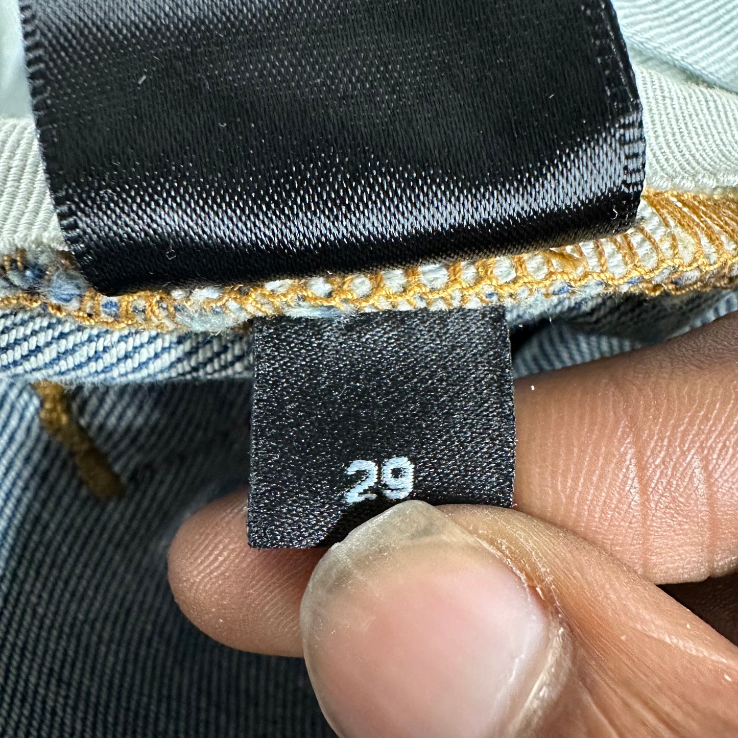 Amiri Plain Honeycomb Denim Jeans Sz 29