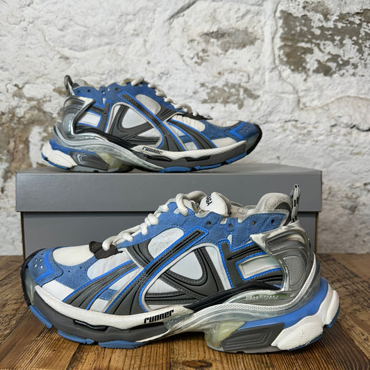 Balenciaga Runner Worn Out Blue White Sneaker Sz 10 (43)