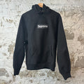 Supreme Black Box Logo Hoodie Black Sz M