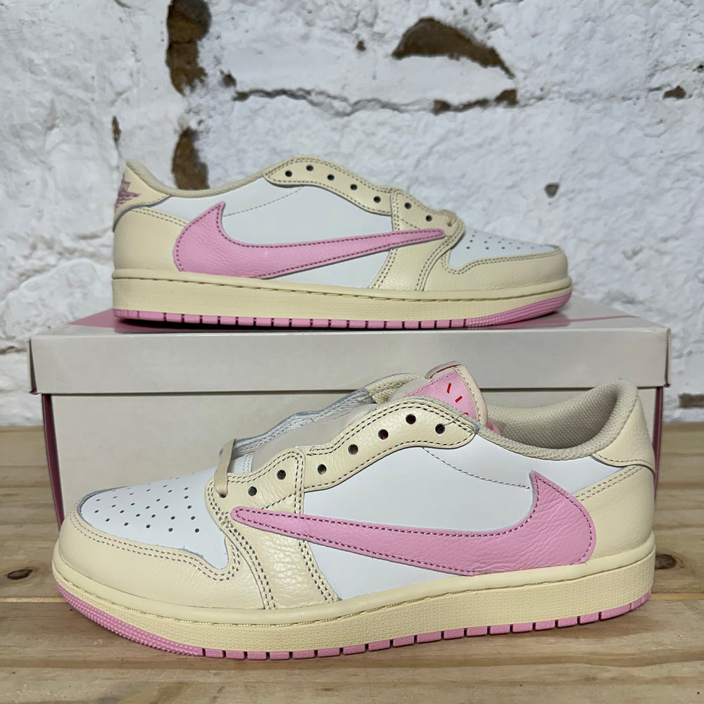 Air Jordan 1 Low Travis Scott Shy Pink Sz 10 DS