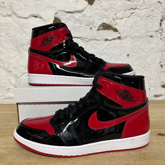 Air Jordan 1 High Patent Bred Sz 13