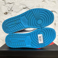 Air Jordan 1 High Off-White University Blue Sz 11.5