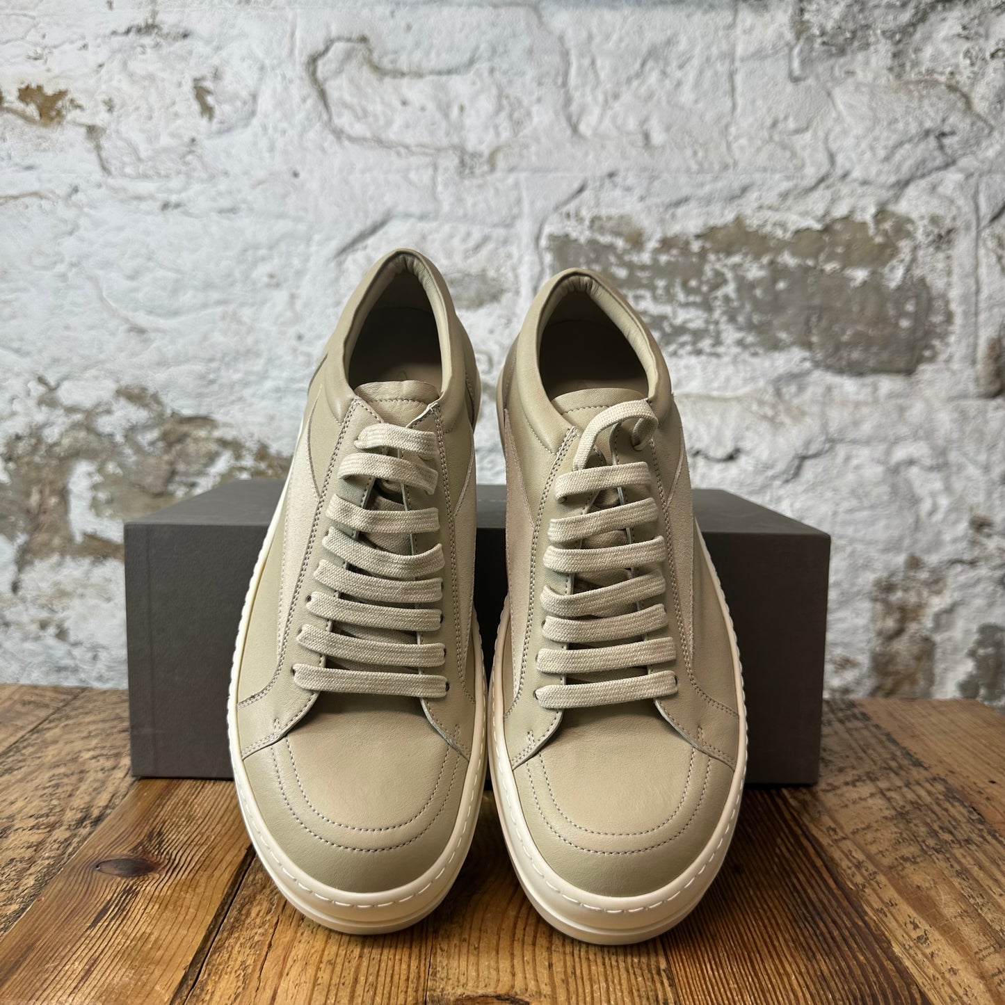 Rick Owens Vintage Sand Milk Sneaker DS