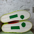 Off-White Black Arrow Neon Green Vulc Sneaker Sz 10 (43)