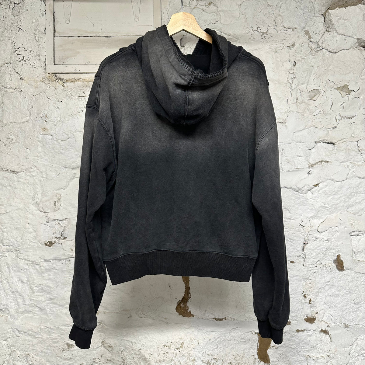 Vale Sports Dept Black Hoodie Sz S