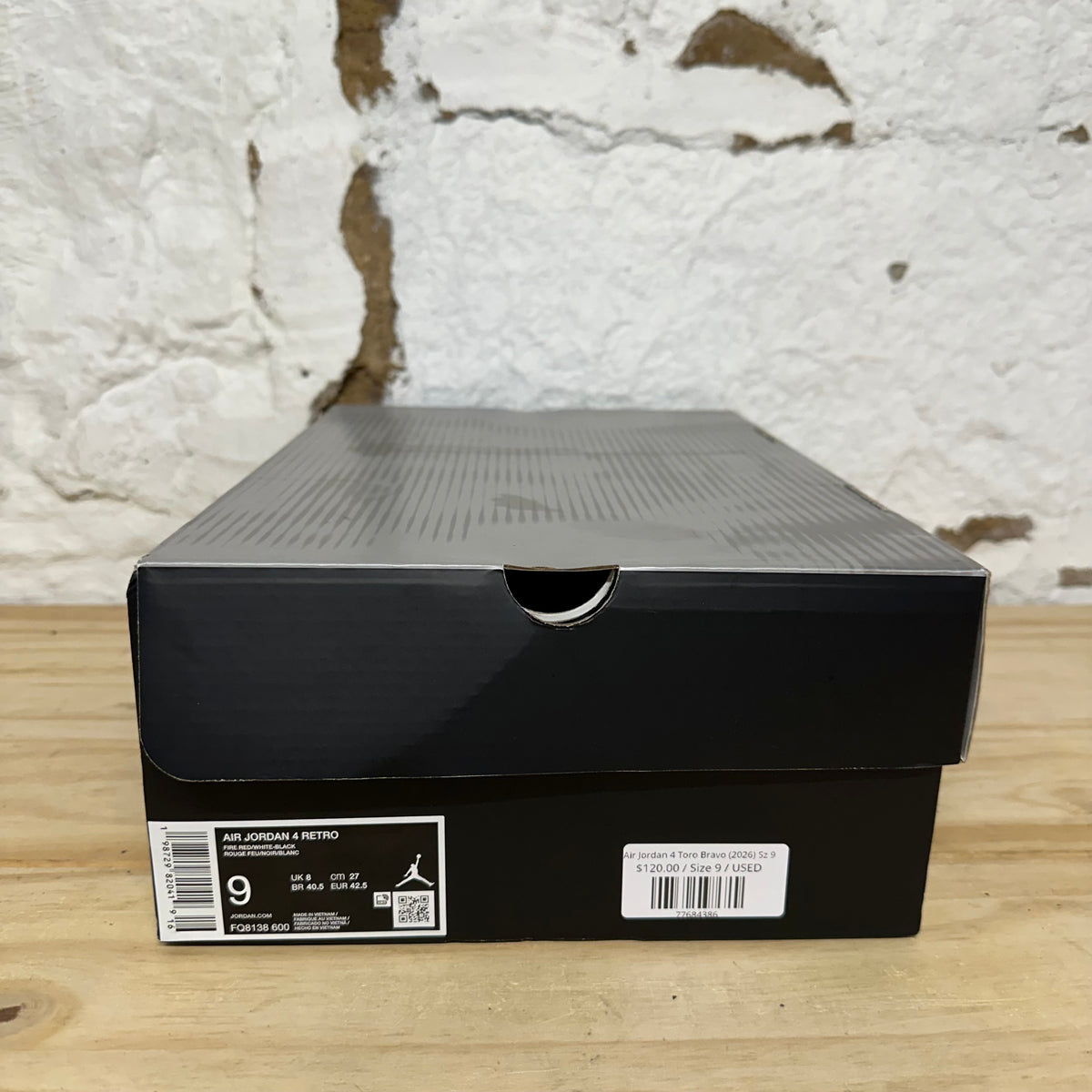 Air Jordan 4 Toro Bravo (2026) Sz 9