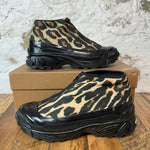 Burberry Arthur Leopard Print Zipper Sneaker Sz 10.5 (43.5)