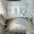 Chanel CC Triple White Trainer Sneaker Sz 9 (42)