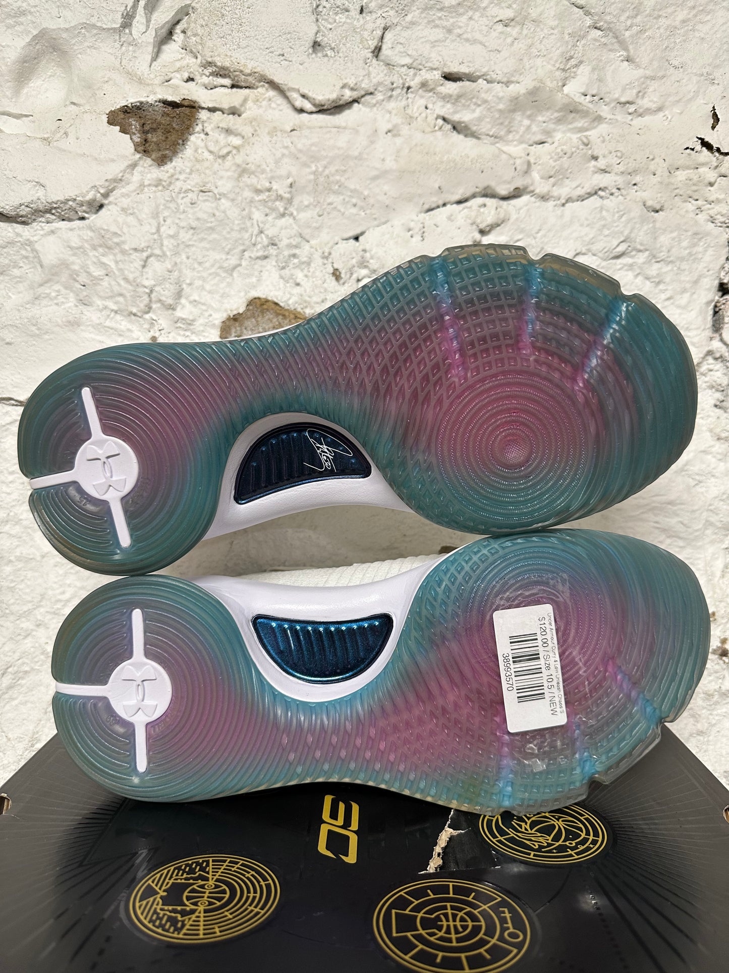 Under Armour Curry 4 Low Unleash Chaos Sz 10.5 DS