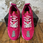 Versace Chain Reaction Pink White Sneaker Sz 10.5 (43.5)