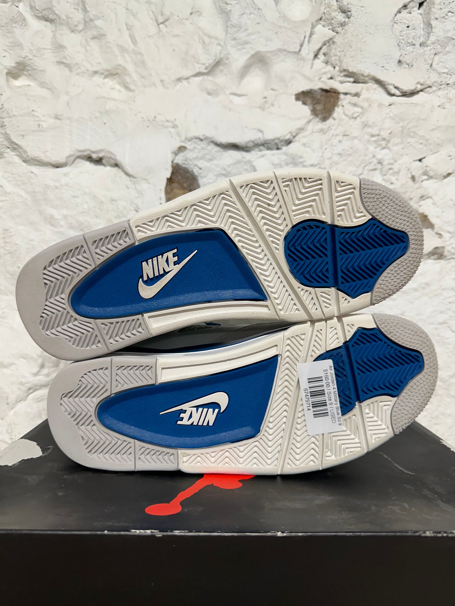 Air Jordan 4 Military Blue Sz 9