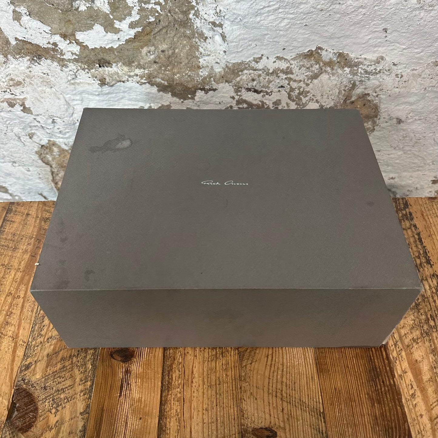 Rick Owens Porterville Lemon Milk Sneaker Sz 10.5 (43.5)