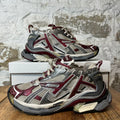 Balenciaga Runner Maroon Grey White Sneaker Sz 7 (40)