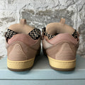 Lanvin Curb Black White Lace Pink Sneaker Sz 10 (43)