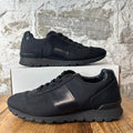 Prada Match Rose Triple Black Sneaker Sz 12