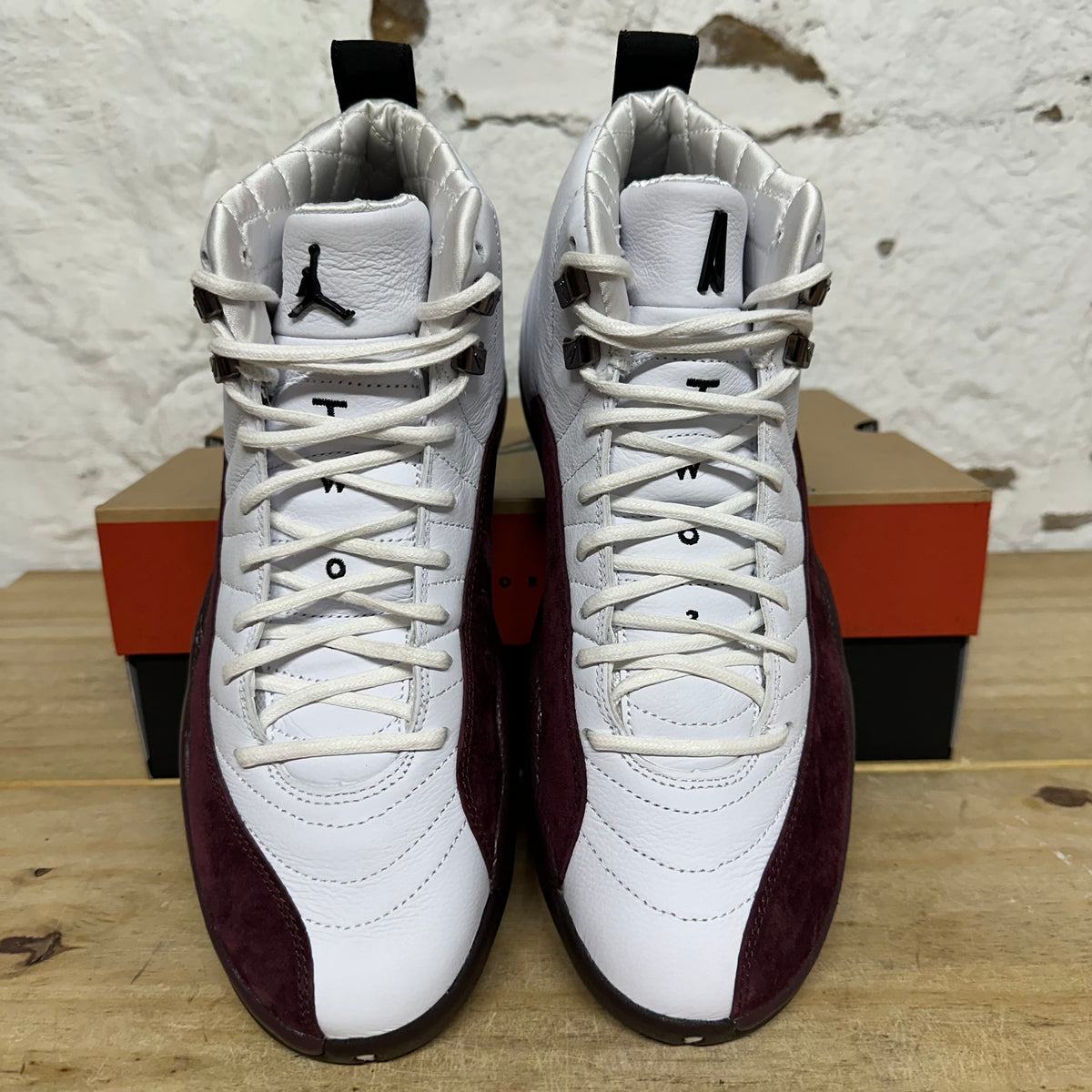 Air Jordan 12 A Ma Maniere White Sz 10 (11.5W) DS