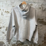 Supreme Small Logo Zip Up Hoodie Gray Sz M