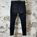 Amiri MX1 Camo Spell Black Denim Jeans Sz 32