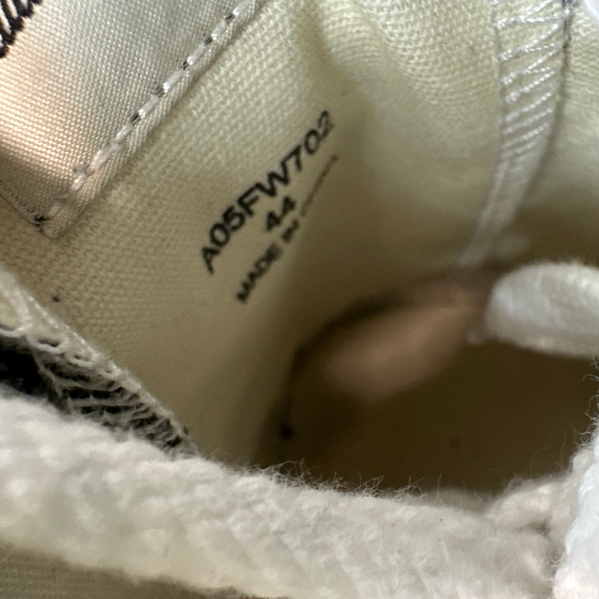 Maison Mihara Black White Hank Sneaker Sz 11 (44)