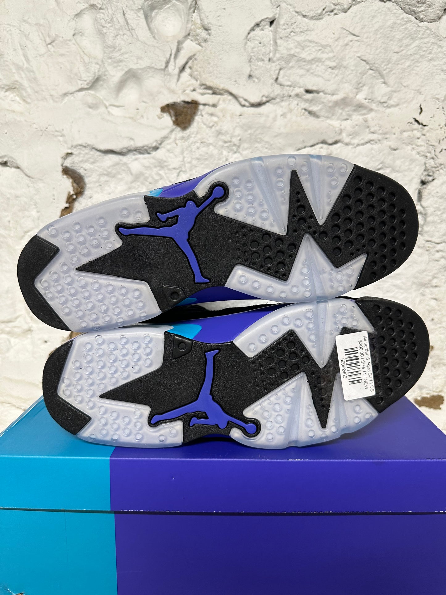 Air Jordan 6 Aqua Sz 11 DS