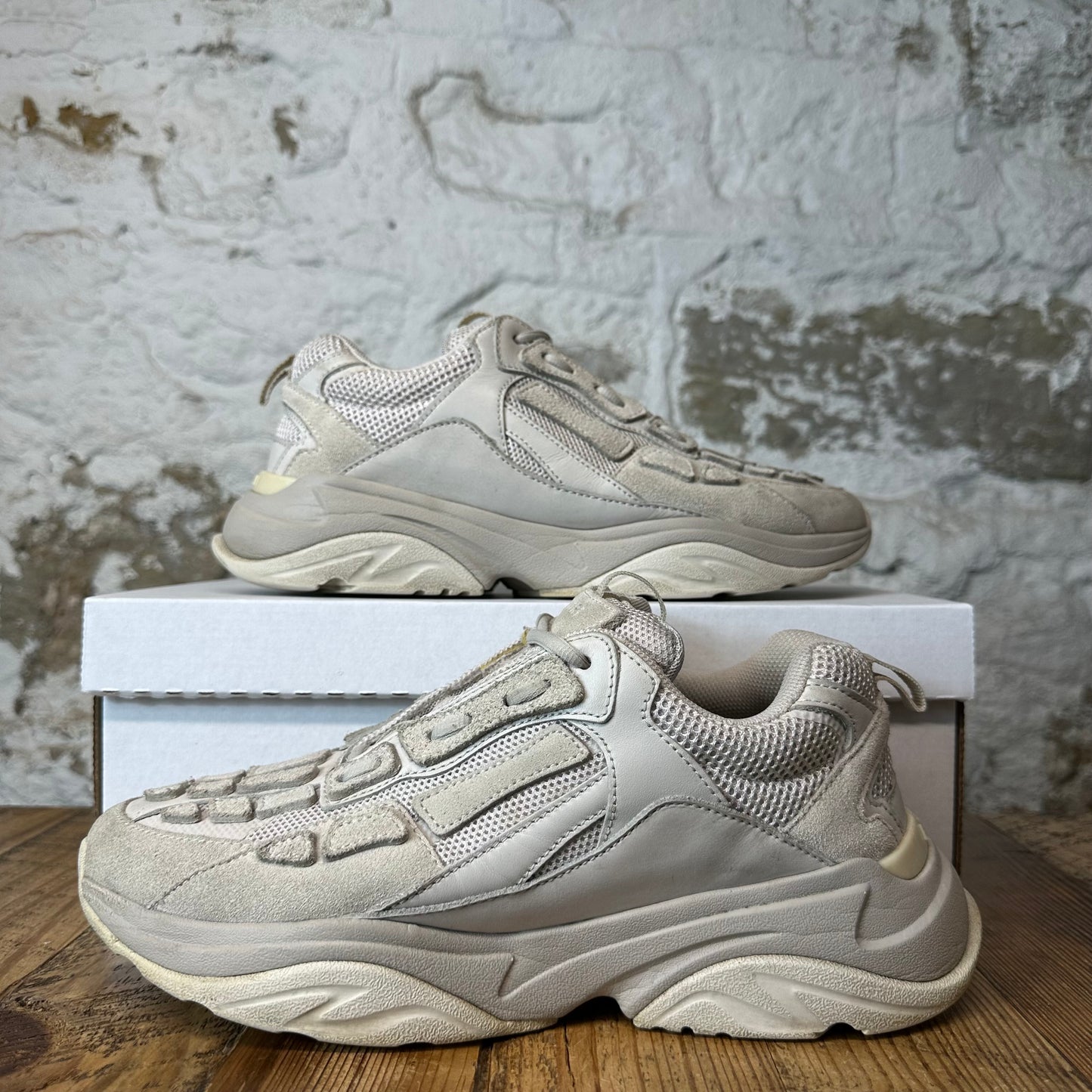 Amiri Triple Grey Bone Runner Sneaker Sz 9 (42)