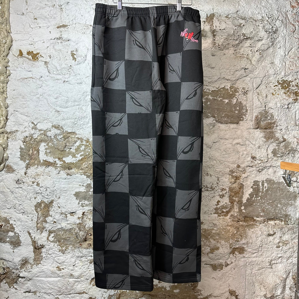 Matty Boy Anti Promo 99 Eyes Black Checker Shorts Sz XL DS