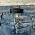 Amiri MX1 Denim Spell Blue Denim Jeans Sz 30