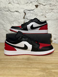 Air Jordan 1 Low Bred Toe 2.0 Sz 14 DS