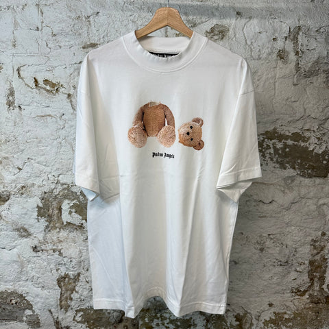 Palm Angels Bear T-shirt White Sz S