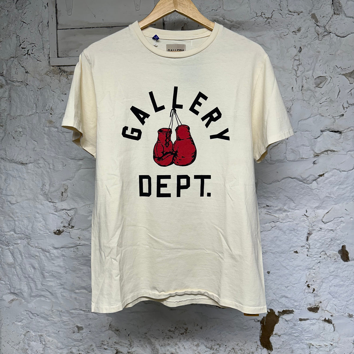 Gallery Department Boxing Cream T-Shirt Sz M