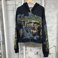 Vale Liberty Black Zip Up Hoodie Sz S
