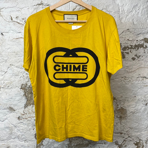 Gucci Yellow Chime T-Shirt Sz M