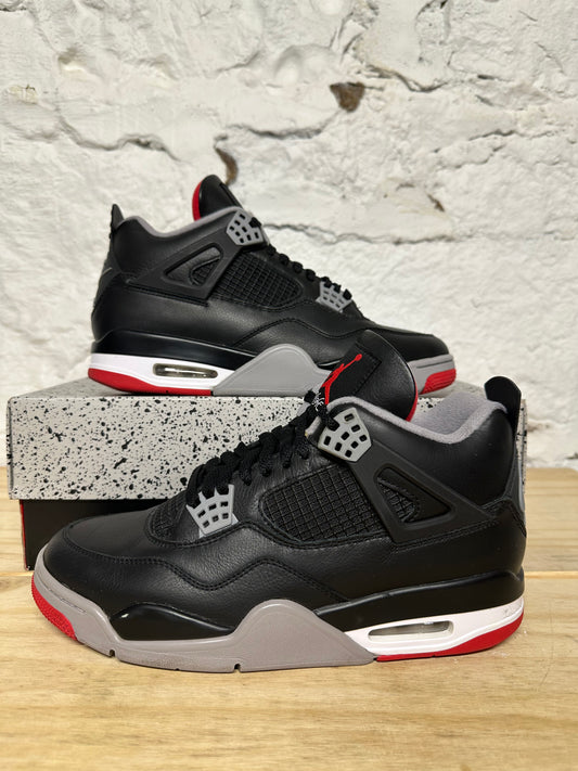 Air Jordan 4 Bred Reimagined Sz 9.5