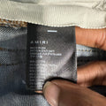 Amiri Multicolor Paisley Blue Denim Jeans Sz 32