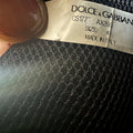 Dolce Gabbana NS1 Black Grey Sneaker Sz 8 (41)