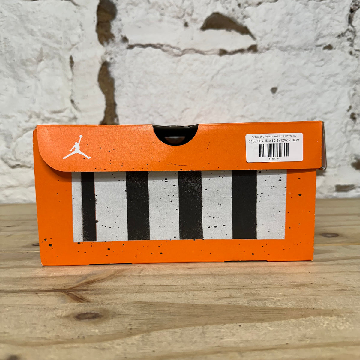 Air Jordan 3 Nina Chanel Sz 10.5 (12W) DS