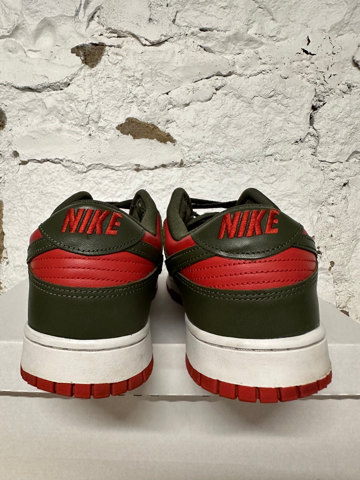 Nike Dunk Low Cargo Khaki Red Sz 13