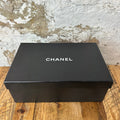 Chanel Triple Black Nylon Suede Trainer Sneaker Sz 4.5 (36.5)