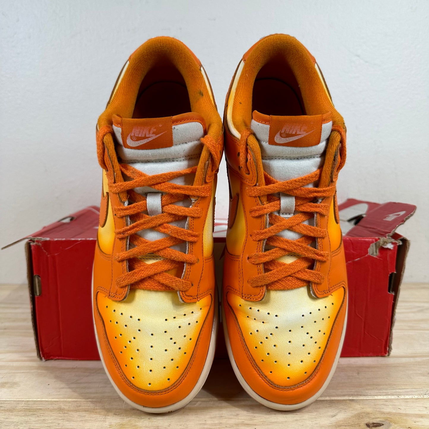 Nike Dunk Low Magma Orange Sz 10 (11.5W)