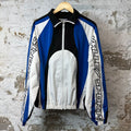 Vale Blue Black White Track Jacket Sz L