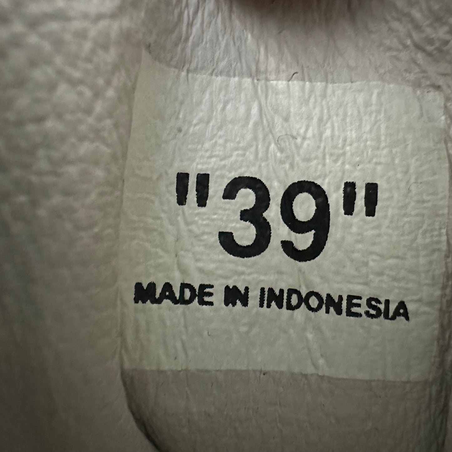 Off White Cream Suede Vulc White Sneaker Sz 6.5 (39)