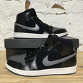 Air Jordan 1 Mid Winterized Black Grey Sz 10 DS