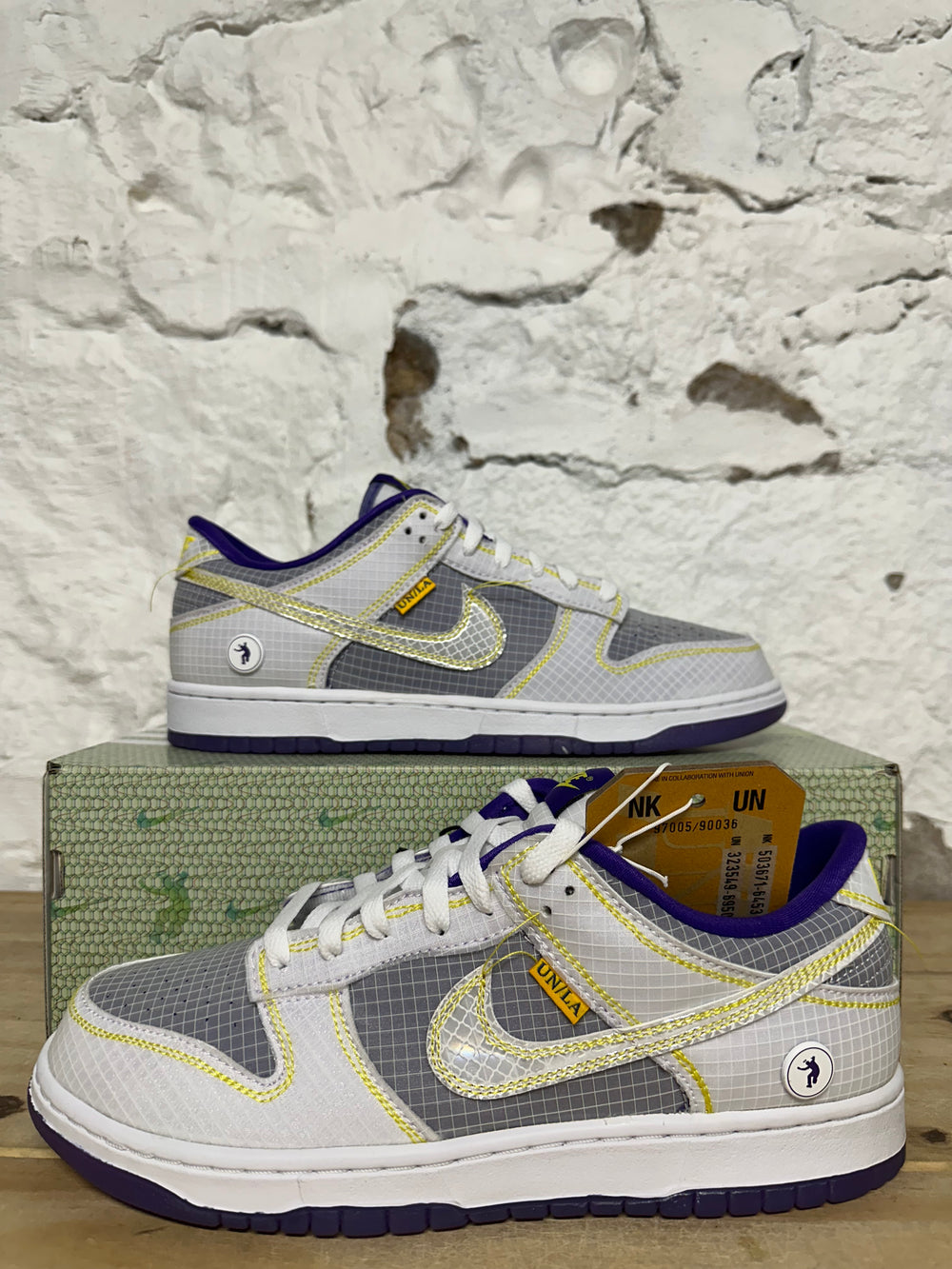 Nike Dunk Low Union Court Purple Sz 9 DS