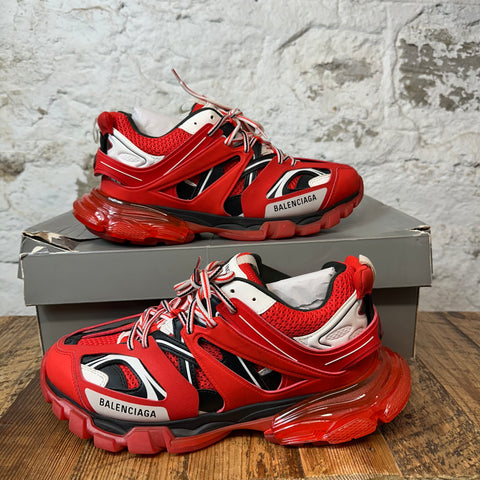 Balenciaga Track Runner Red Black White Sz 10 (43)