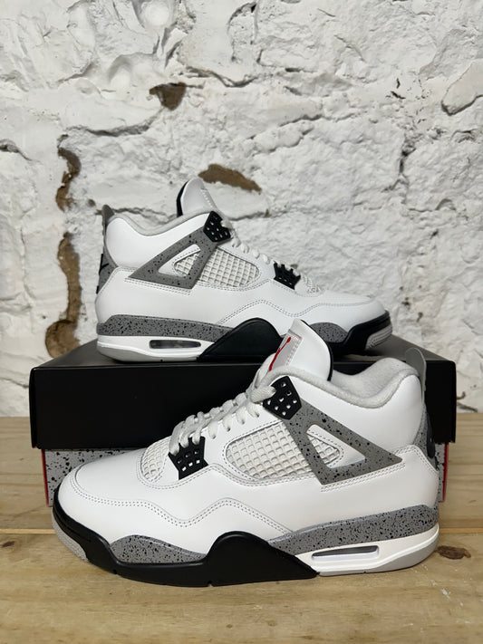 Air Jordan 4 White Cement Sz 9.5