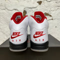 Air Jordan 5 Fire Red Silver Tongue (2020) Sz 13