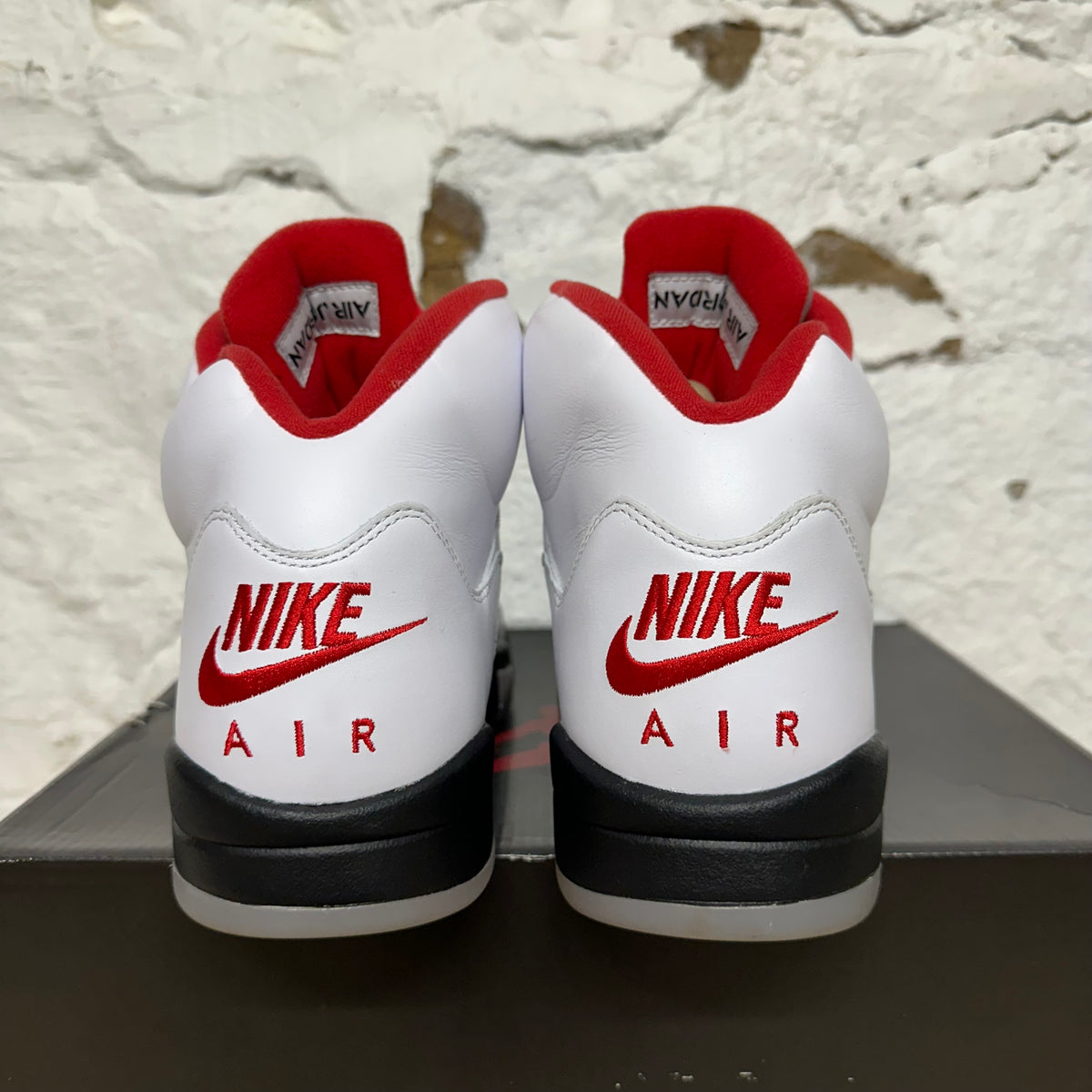 Air Jordan 5 Fire Red Silver Tongue (2020) Sz 13