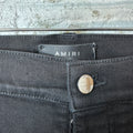 Amiri MX1 Green Paisley Black Denim Jeans Sz 38