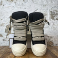 Rick Owens Jumbo Lace Puffer Milk Sneaker Sz 9.5 (42.5)